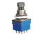 on on, 3PDT Pin Pushbutton Switches