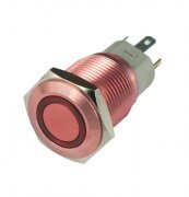 Aluminum Alloy, Brass or Stainless Steel Body Material Pushbutton Switch