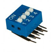Black DIP Switch for Piano