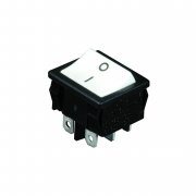 Double Pole Rocker Switches up to 20A 125VAC