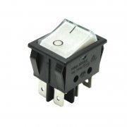 Double Pole Rocker Switches up to 20A 125VAC