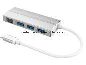 Aluminum Multi-Port Type C Adapter to HDMI