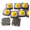SGS 50mA 12VDC Micro Push Button Tact Switches with Spst (KSS-0EH9250)