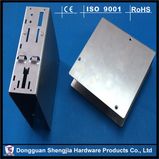 China Custom Fabrication Electronic Box Case Stamping Metal Enclosure