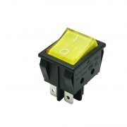 Sealed to IP67 Protection, Double LEDs, on-on, or on-off-on Rocker Switch