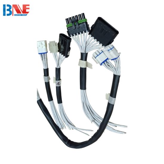 OEM Custom Industrial Electrical Automotive Wire Harness with Different Color