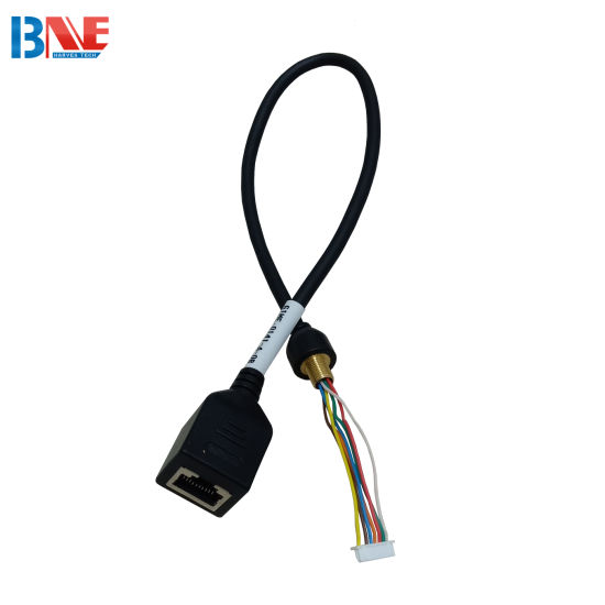 Jst Connector Wire Harness with Black Heat-Shrink Tube